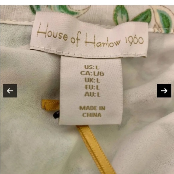 New House of Harlow Patchwork Floral Print V Neck Tiered Maxi Dress🌸 Large NWOT - Picture 12 of 14